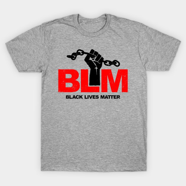 Black Lives Matter 1 (for Light Color Shirts) T-Shirt by MotiviTees